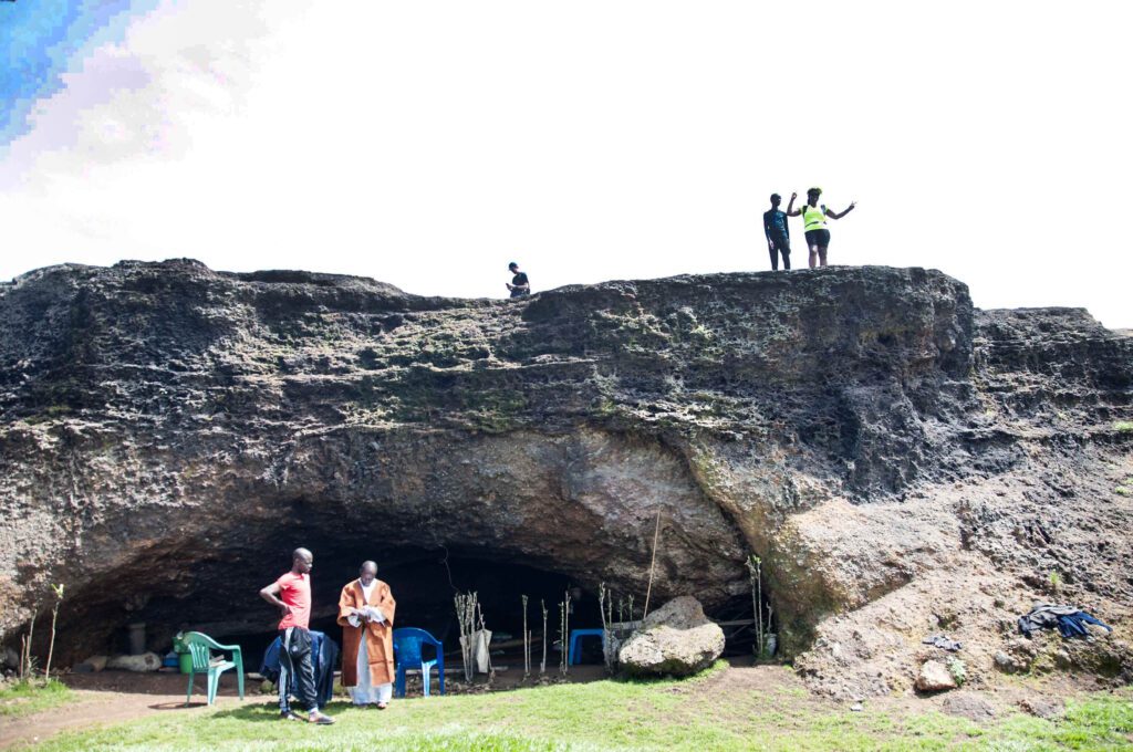 The caves known as Entebbe za Mugula, an 18th century Buganda chief after whom the town of Entebbe is named. PHOTO BY KALUNGI KABUYE