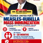 Wakiso to Host National Launch of Measles-Rubella Mass Immunization Campaign.
