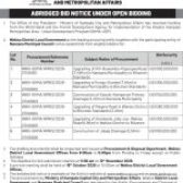 OPEN BIDDING OPPORTUNITIES